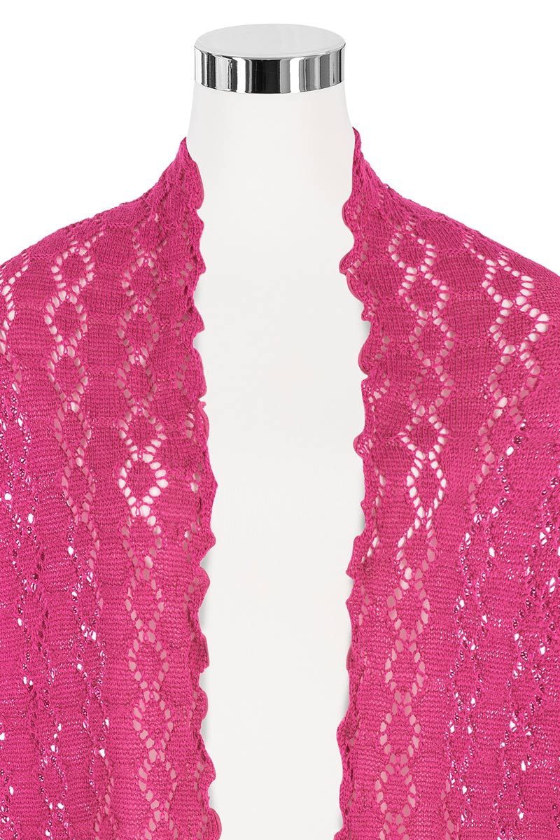 Eleganter pinker Bolero von MOSER Trachten, ideal für traditionelle und moderne Outfits.