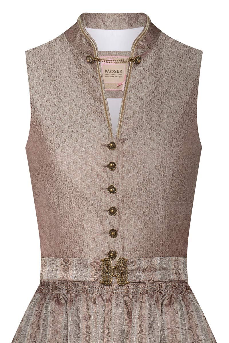 Luxuriöses Miederkleid von MOSER Trachten mit aufwendigem Knopfdetail.