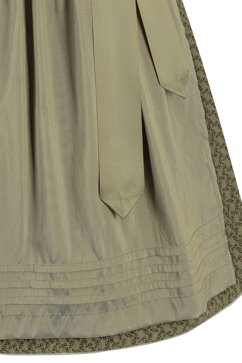 Grünes Dirndl mit Schürze von MOSER Trachten für moderne Trachtenmode auf trachten.de.