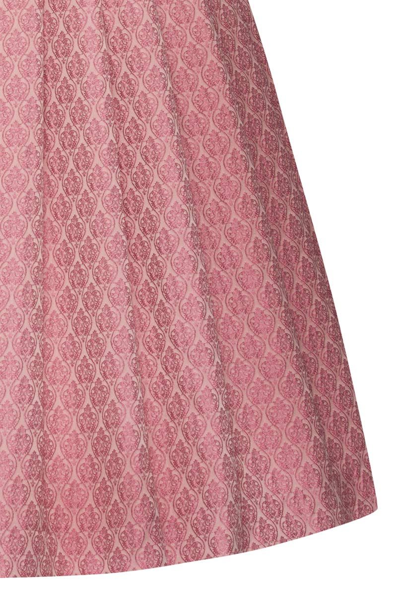 Rosa Damenrock mit traditionellem Muster von MOSER Trachten.