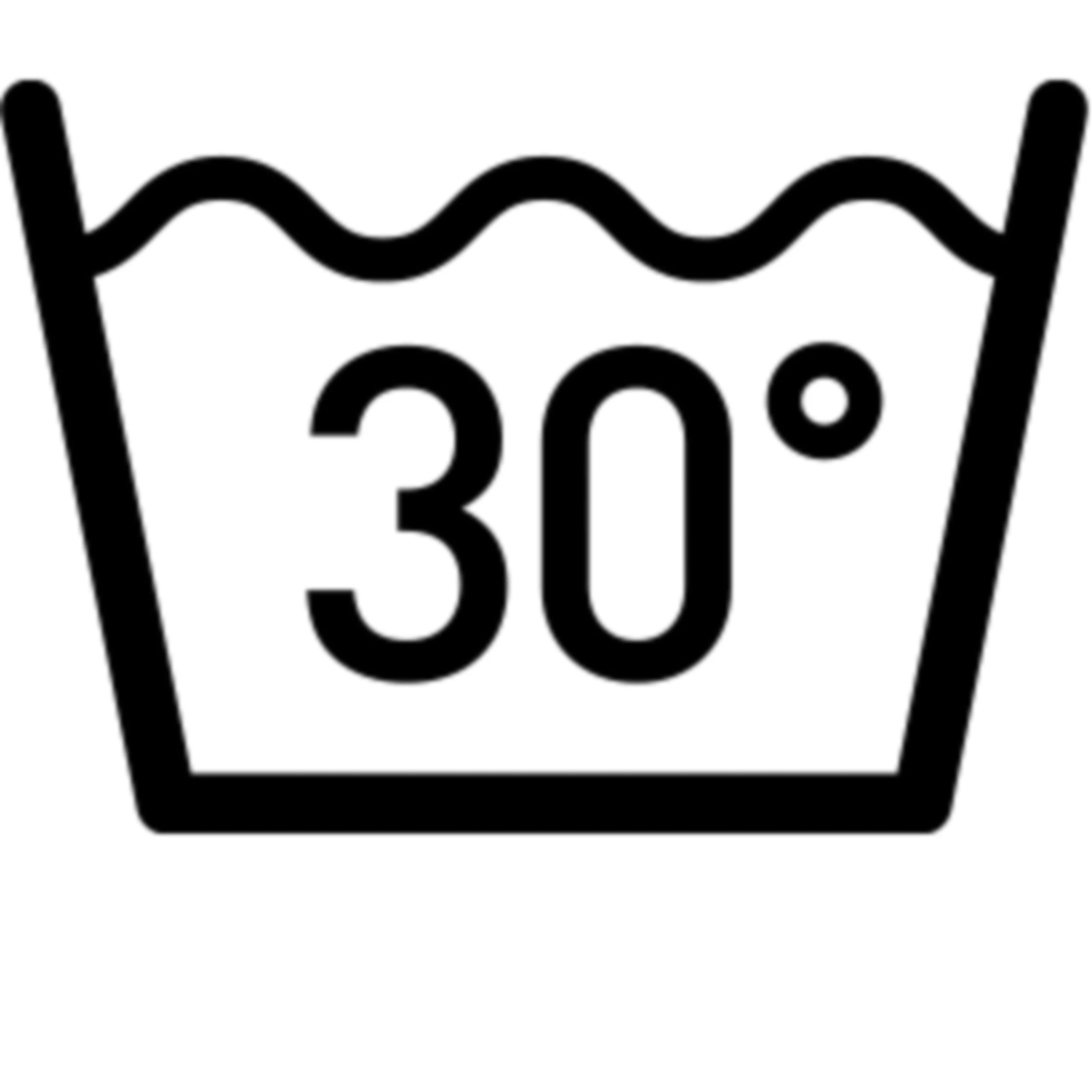 in normal washing programm at temperature up to 30°C