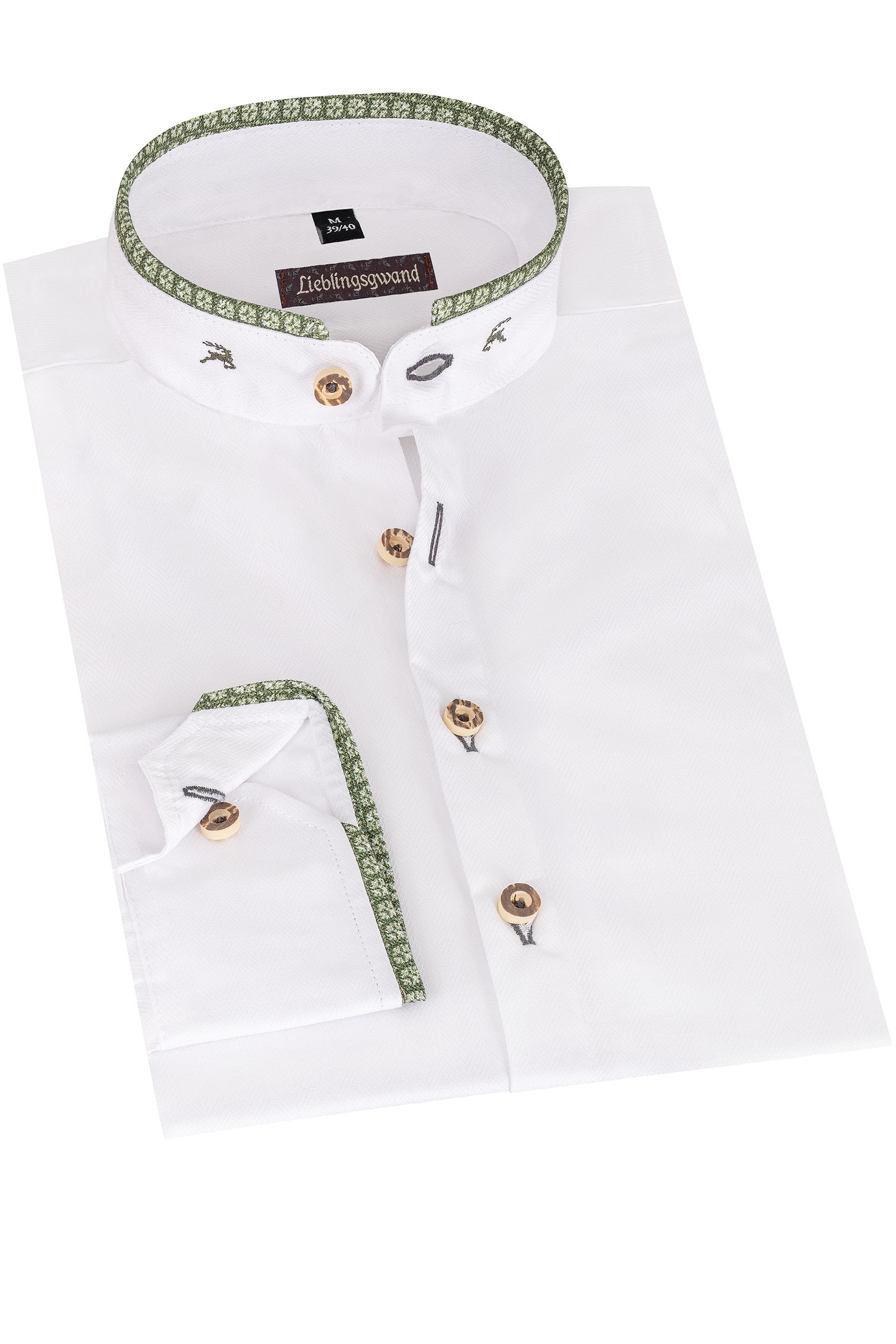 white, green